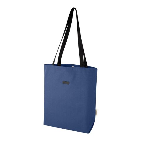 Joey GRS recycled canvas versatile tote bag 14L Navy | No Branding | not available | not available