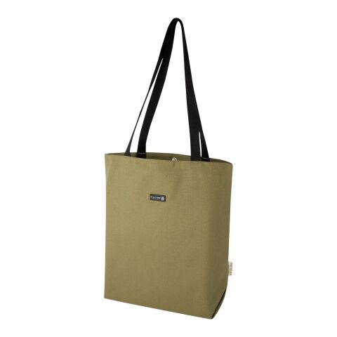Joey GRS recycled canvas versatile tote bag 14L Standard | Olive | No Branding | not available | not available | not available
