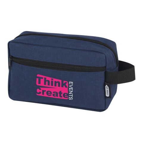 Ross GRS RPET toiletry bag 1.5L Standard | Heather navy | No Branding | not available | not available | not available