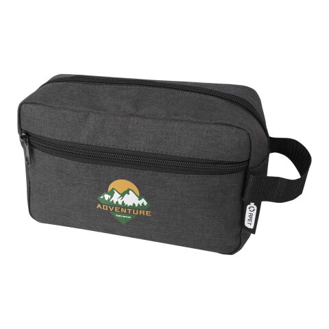Ross GRS RPET toiletry bag 1.5L Standard | Heather Charcoal | not available | No Branding | not available | not available | not available