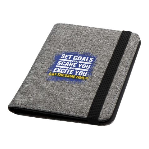 Ross GRS RPET RFID passport holder Standard | Heather grey | No Branding | not available | not available | not available