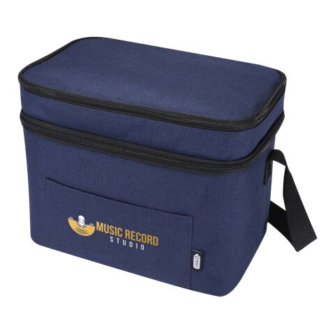 Tundra GRS RPET double compartments cooler bag 13L Standard | Navy | No Branding | not available | not available | not available