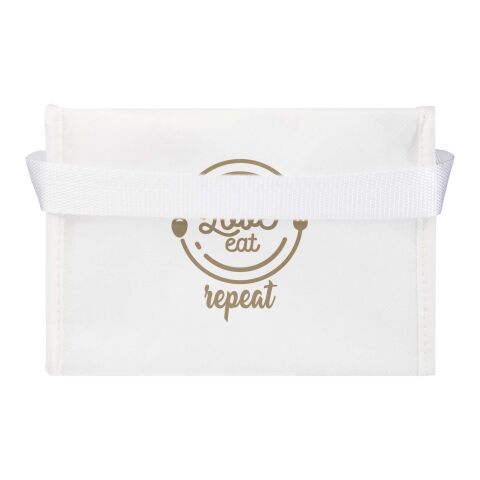 Spectrum 6-can recycled non-woven cooler bag 4L Standard | White | No Branding | not available | not available