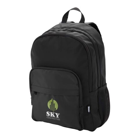 Trend Plus 15” GRS recycled laptop backpack 20L Solid black | No Branding | not available | not available