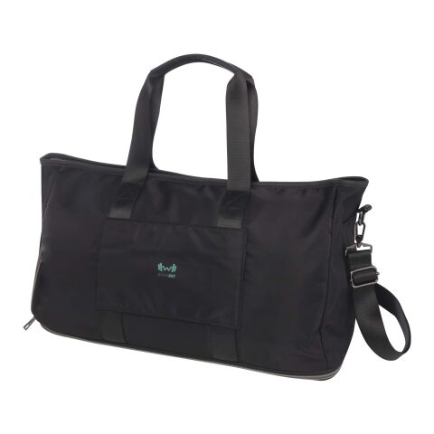 Rhine GRS recycled expandable duffel bag 35L Solid black | No Branding | not available | not available