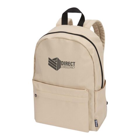 Byron 14&quot; GRS recycled city laptop backpack 16L Standard | Oatmeal | No Branding | not available | not available | not available