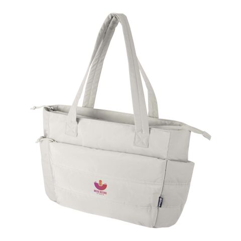 Puffer 15.6" GRS recycled laptop tote bag 18L  Standard | Sandstone | No Branding | not available | not available | not available