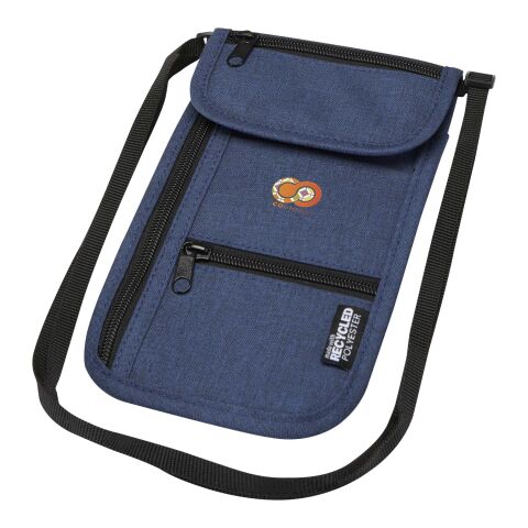 Ross GRS recycled smart travel pouch Standard | Navy | No Branding | not available | not available | not available