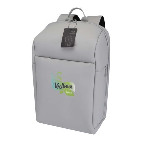 SMART 15" GRS recycled laptop backpack 18L Light grey