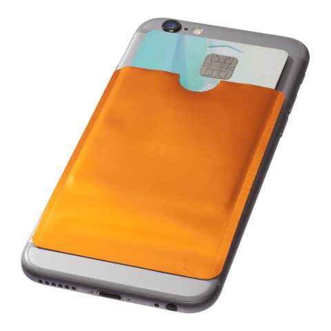 Exeter RFID smartphone card wallet Standard | Orange | No Branding | not available | not available