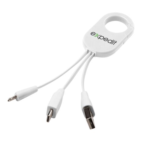 Troop 3-in-1 charging cable Standard | White | No Branding | not available | not available | not available
