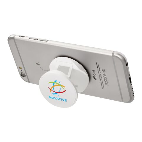 Brace phone stand with grip