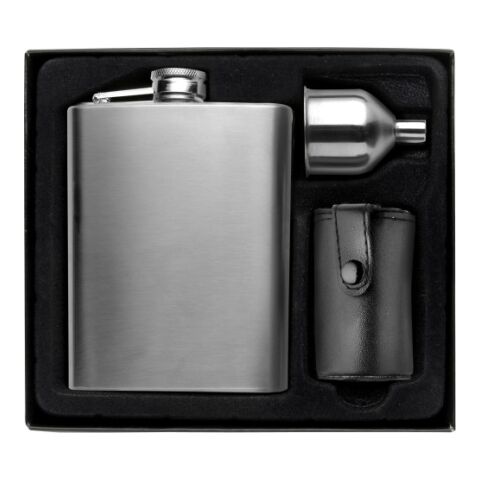 Stainless steel hip flask Brittany