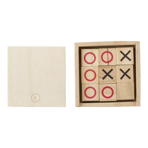 Wooden Tic Tac Toe game Alessio