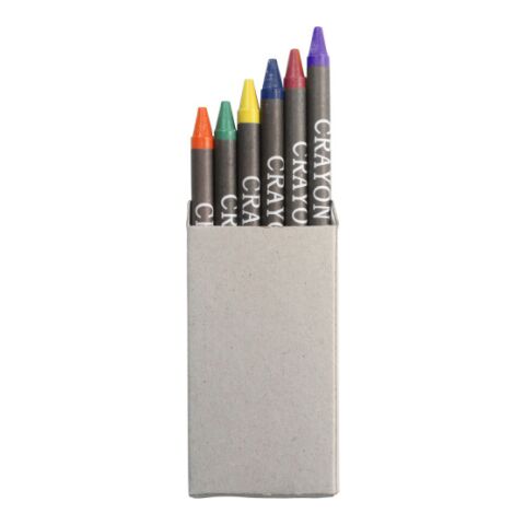 Cardboard box with crayons Selena