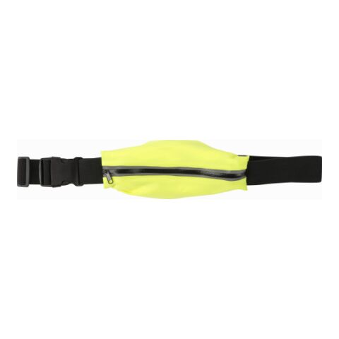 Waist bag Bastian, Polyester lycra (220 gr/m²) fluor yellow | Without Branding | not available | not available
