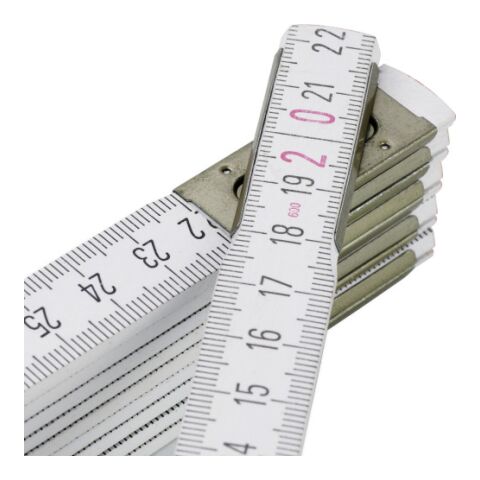 Wooden Stabila foldable ruler Jason white | Without Branding | not available | not available