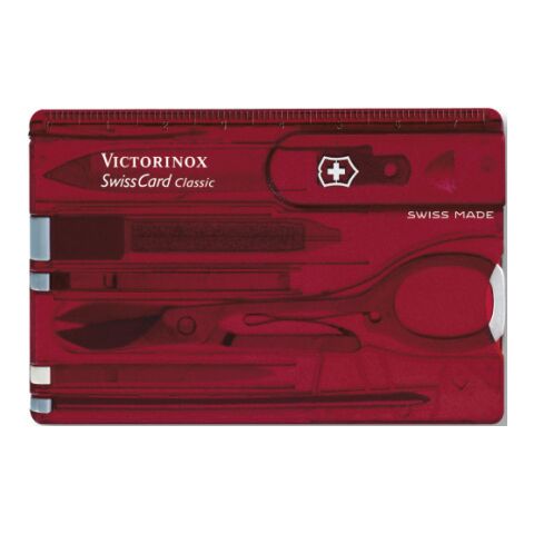 Nylon Victorinox SwissCard Classic multitool red | Without Branding | not available | not available