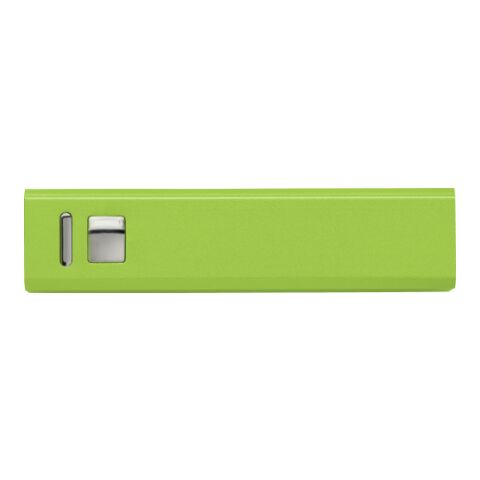 Aluminium power bank Kathy lime | No Branding | not available | not available