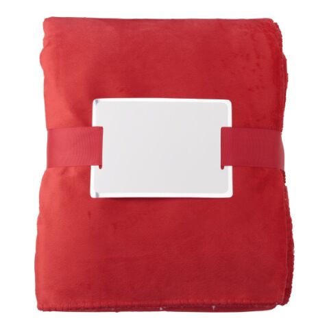 Blanket Margot, Polyester (190 gr/m²) red | Without Branding | not available | not available