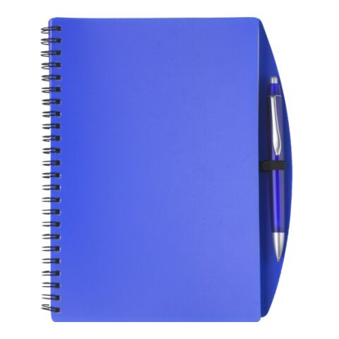 PP notebook with ballpen Solana blue | Without Branding | not available | not available