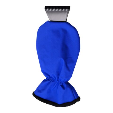 ABS ice scraper and polyester glove Ashton cobalt blue | Without Branding | not available | not available