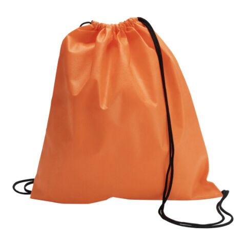 Drawstring backpack Nico, Nonwoven (80 gr/m²) orange | Without Branding | not available | not available