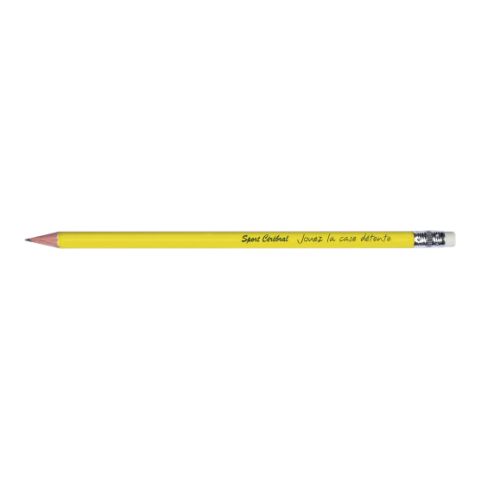 Pencil with eraser Isaac yellow | Without Branding | not available | not available