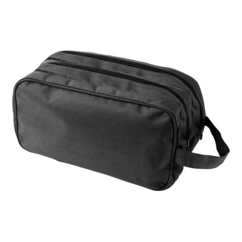 Polyester (600D) toilet bag Calista black | Without Branding | not available | not available