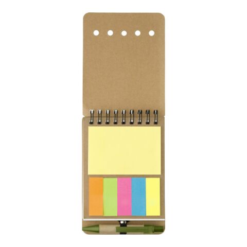 Cardboard memo folder Rodrigo light green | Without Branding | not available | not available
