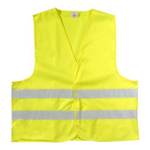 Polyester (150D) safety jacket Arturo yellow | Without Branding | not available | not available
