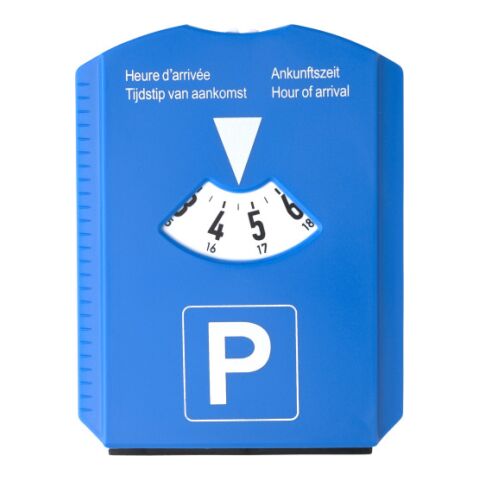 Plastic 2-in-1 parking disc Teddie cobalt blue | Without Branding | not available | not available