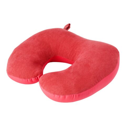 Suede travel pillow Fletcher red | Without Branding | not available | not available