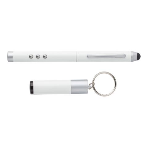 4-in-1 laser pen &amp; presenter Raya, ABS white | Without Branding | not available | not available