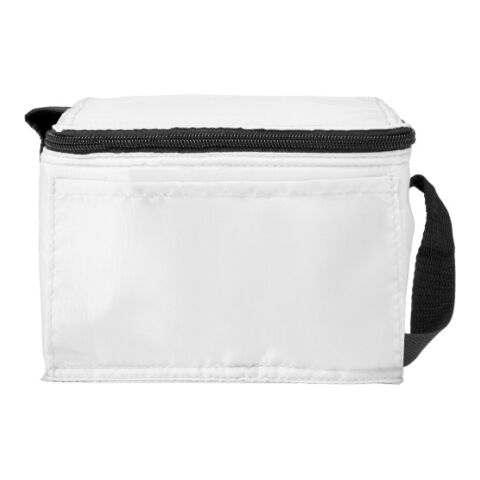 Polyester (210D) cooler bag Roland white | Without Branding | not available | not available