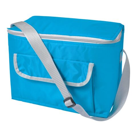 Polyester (420D) cooler bag Nikki light blue | Without Branding | not available | not available