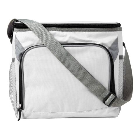 Polyester (600D) cooler bag Lance white | Without Branding | not available | not available