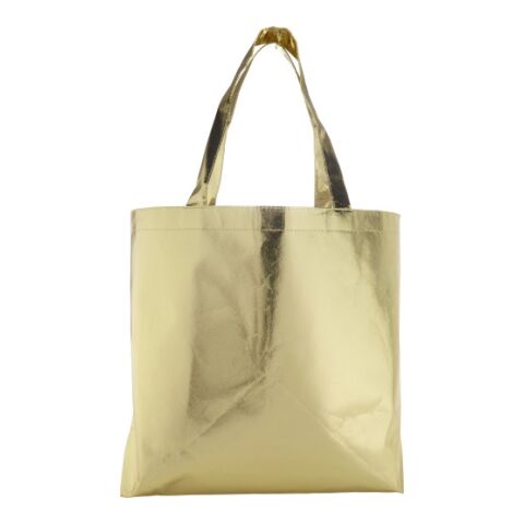 Nonwoven (80 gr/m²) laminated shopping bag Johnathan gold | Without Branding | not available | not available