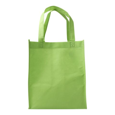 Nonwoven (80 gr/m²) shopping bag. Kira lime | Without Branding | not available | not available