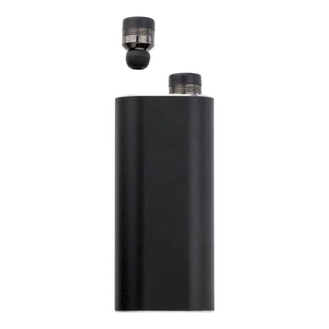 Aluminium 2-in-1 power bank Letitia black | Without Branding | not available | not available