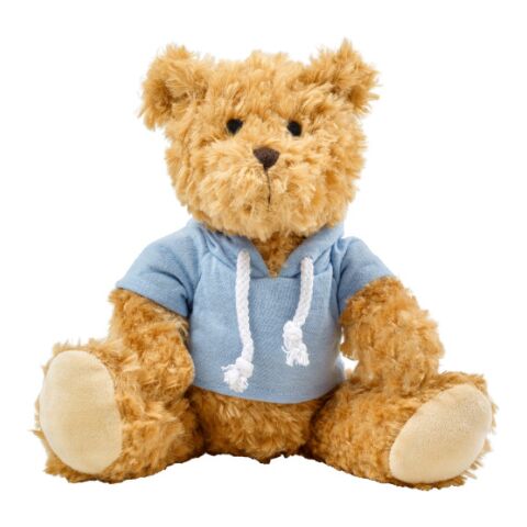 Plush teddy bear Monty light blue | Without Branding | not available | not available