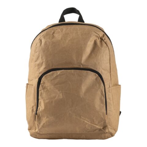 Laminated paper (80 gr/m²) cooler backpack Maddie brown | Without Branding | not available | not available