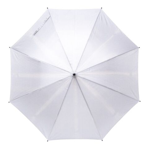 RPET pongee (190T) umbrella Frida white | Without Branding | not available | not available
