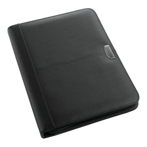 Bonded leather folder Josie black | Without Branding | not available | not available