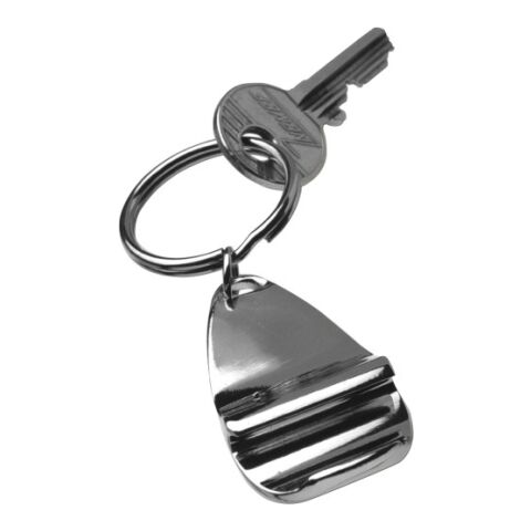 Metal 2-in-1 key holder Alma silver | Without Branding | not available | not available
