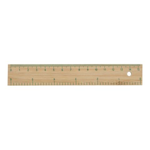Bamboo ruler Greta brown | Without Branding | not available | not available