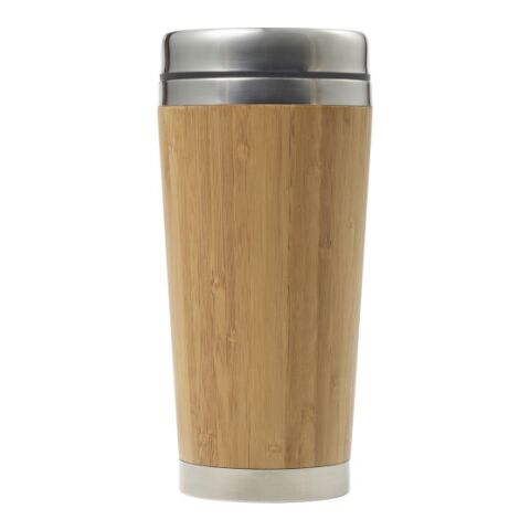 Bamboo and stainless steel travel cup Sabine brown | Without Branding | not available | not available