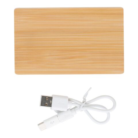 Bamboo power bank Ruby brown | Without Branding | not available | not available