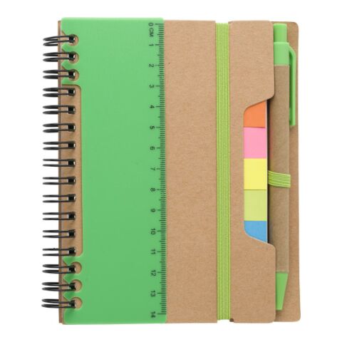 Recycled paper notebook Angela light green | Without Branding | not available | not available