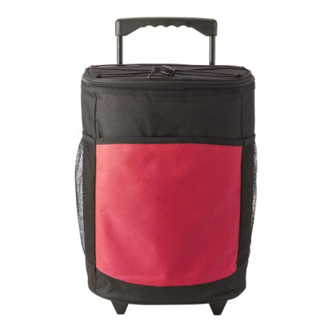 Polyester (600D) cooler trolley Isma red | Without Branding | not available | not available